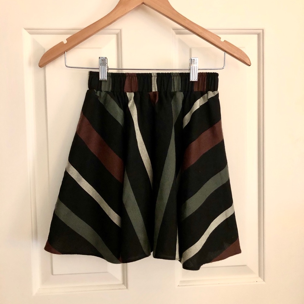 BCBGeneration Multicolored Circle Skirt XXS